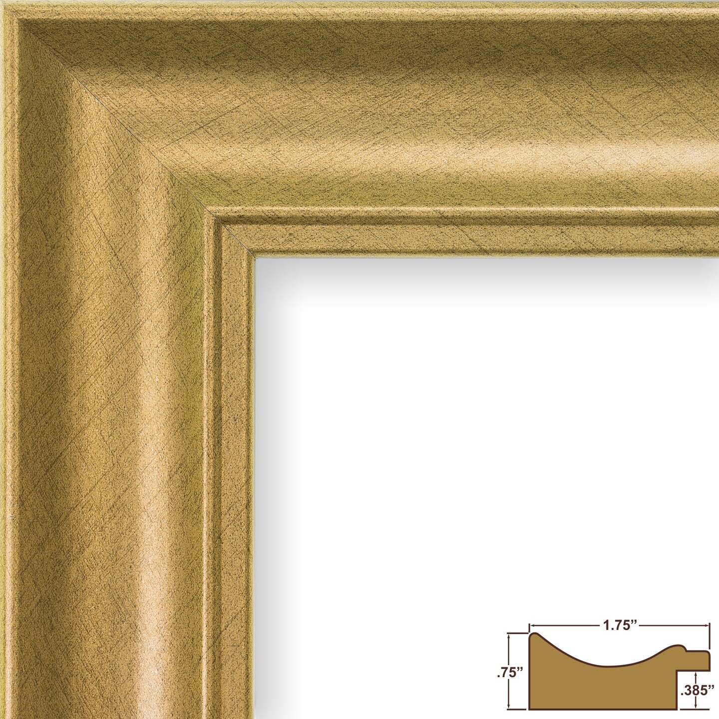 24x32 Picture Frame, Vintage Revival 1.75 Inch MDF Moulding, Wall Display Frame for Art, Posters, or Photos by wallsthatspeak
