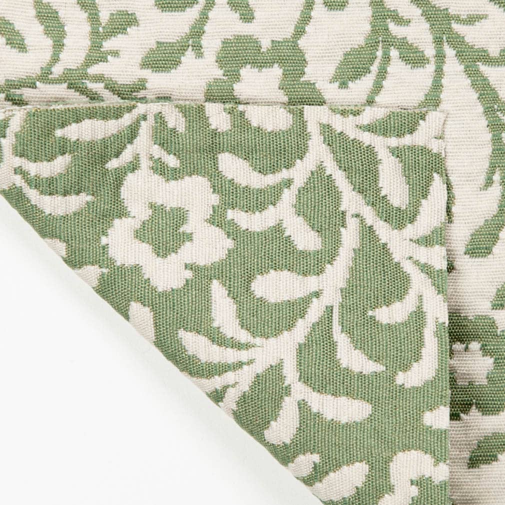 Green Petite - Green Floral,Leaves Upholstery Fabric 54 Inches"