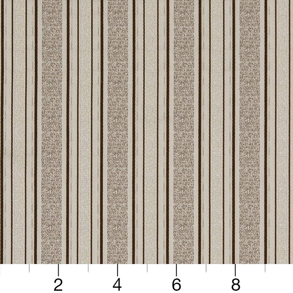 Marble Stripe - Brown Stripe Upholstery Fabric 54 Inches&#x22;