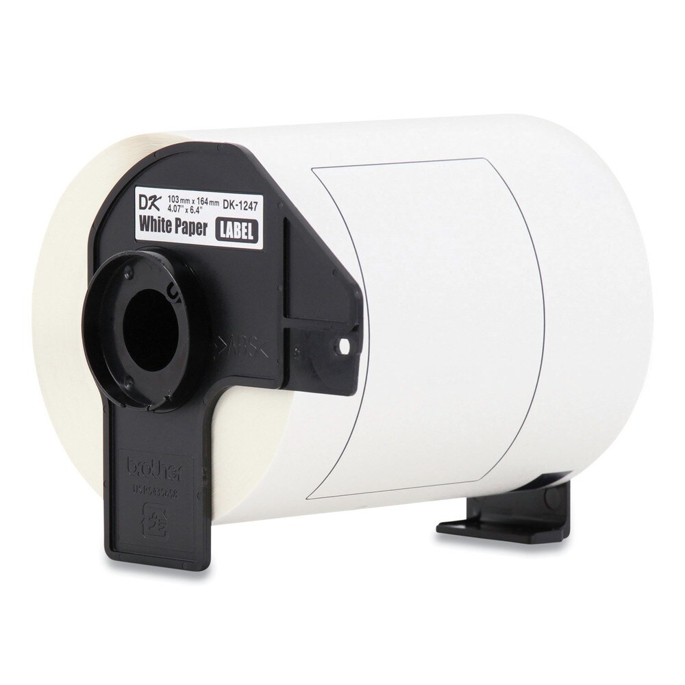 Brother 4.07 in. x 6.4 in. Die-Cut Shipping Labels - White (3-Rolls/Pack)