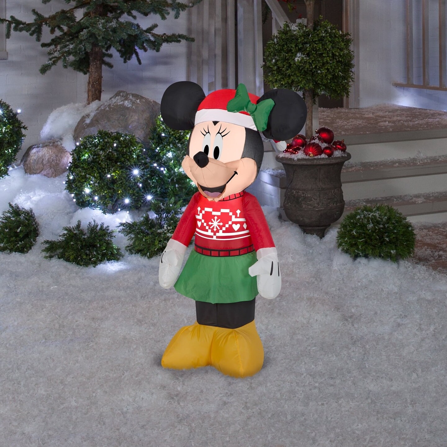 Inflatable Minnie In Ugly Sweate
