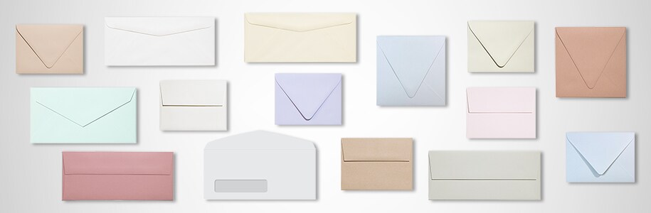 Colorplan 91 Lb. / 135 gsm / 8 pts Matte Premium Cardstock Paper Text A6 4 3/4&#x22; x 6 1/2&#x22; Euro Flap Envelopes Bulk Pack of 250