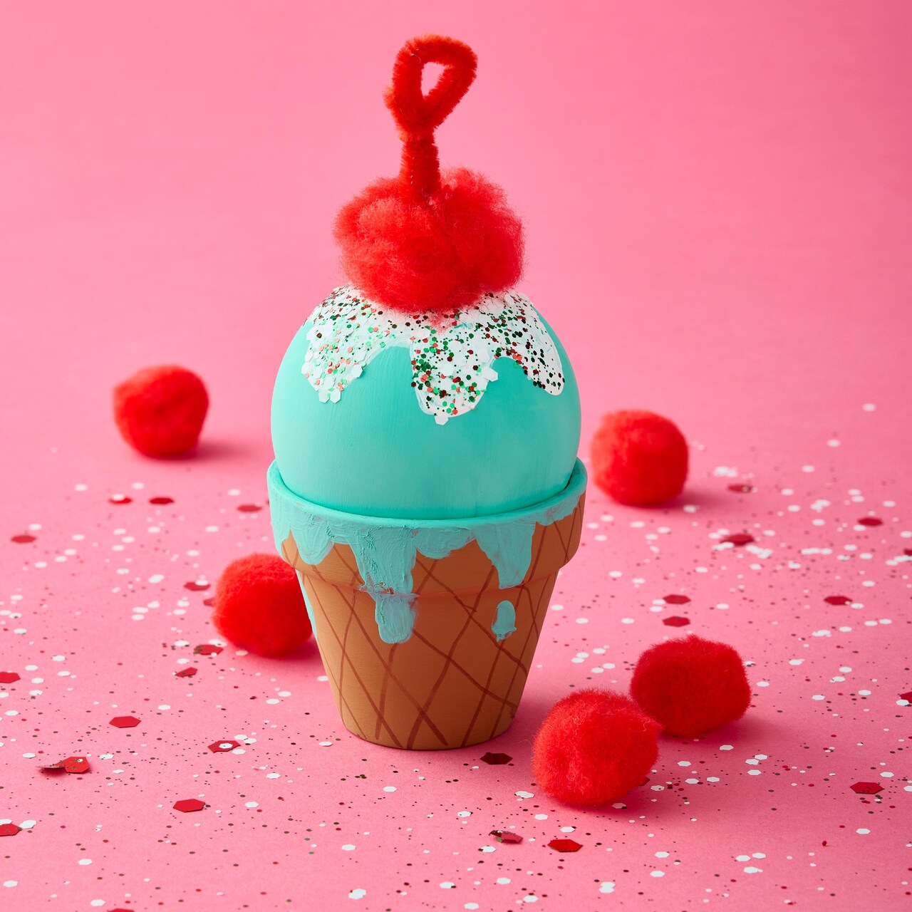 Winter Workshop: Ice Cream Cone Ornament