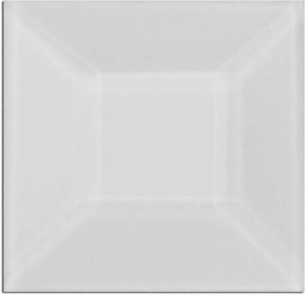 3&#x22; x 3&#x22; Square Clear Glass Bevel - 4.7MM Thick - 10 Pack