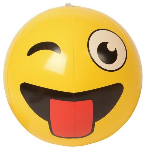 Emoji Inflatable Balls Include 12 Units