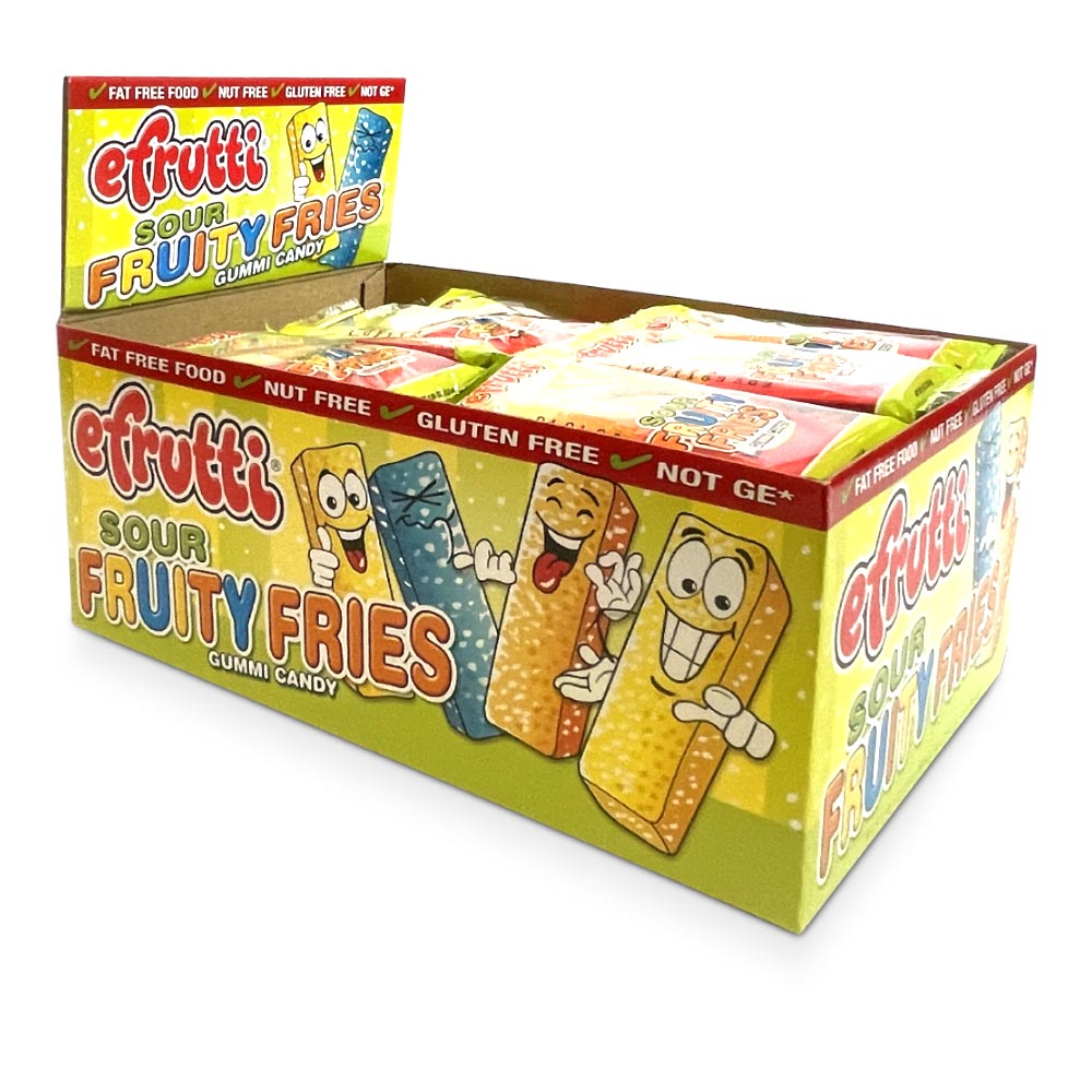 Efrutti Gummi Fries 48Ct