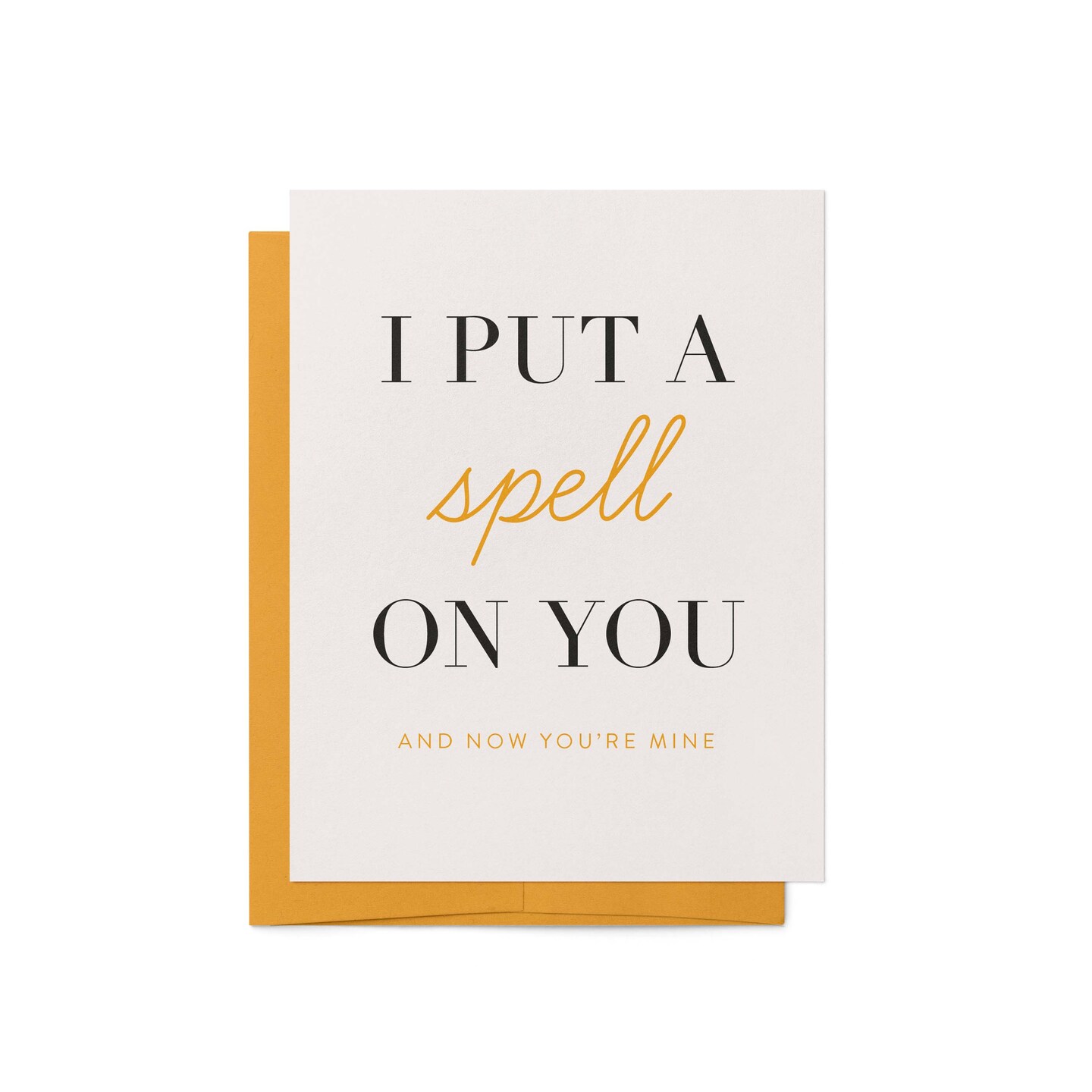 Put a Spell on You Funny Halloween Greeting Card | Halloween Cards | Adult Halloween Cards | Card for Him | Card for Her | Card for Friend product 5