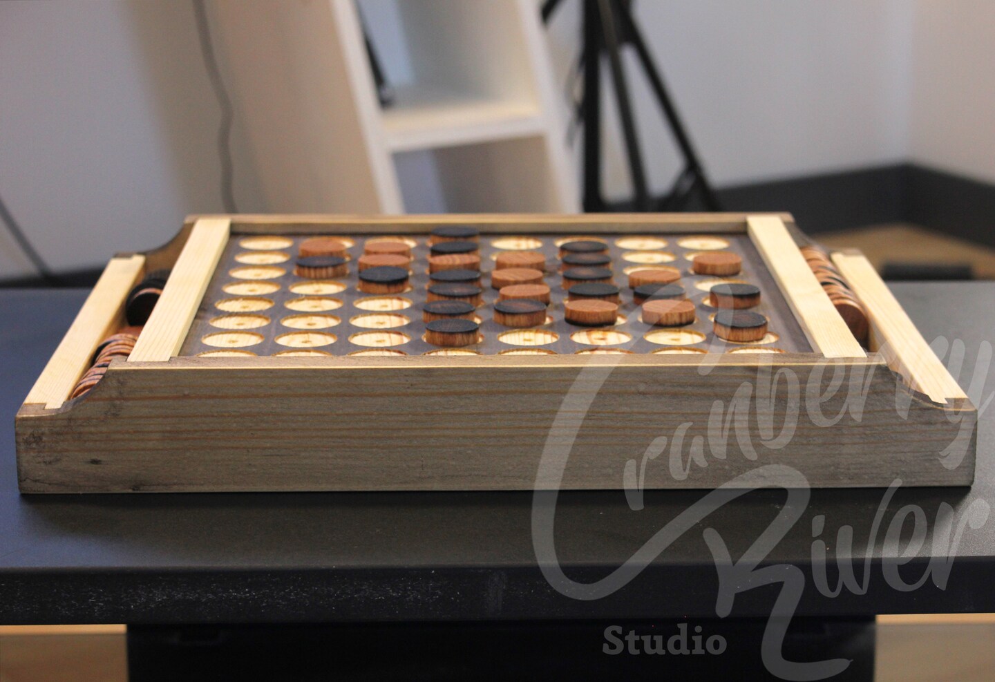 Handcrafted Wood Othello Game Set | MakerPlace by Michaels