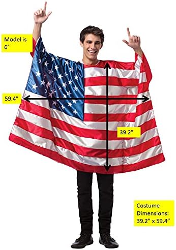 USA Flag Dress for Kids 7-10
