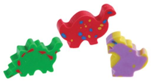 Mini Dino Erasers Include 144 Units