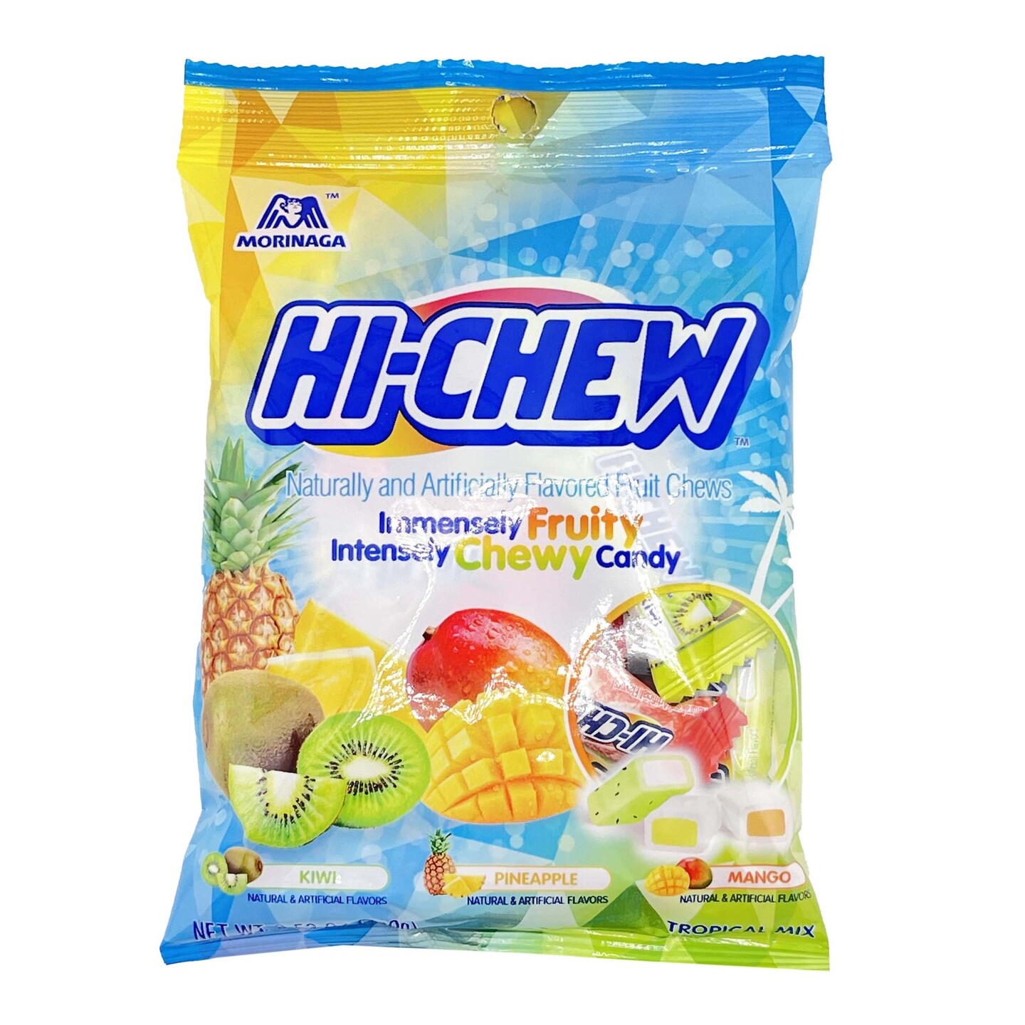 Hi Chew Tropical Mix 3.53 oz Bag