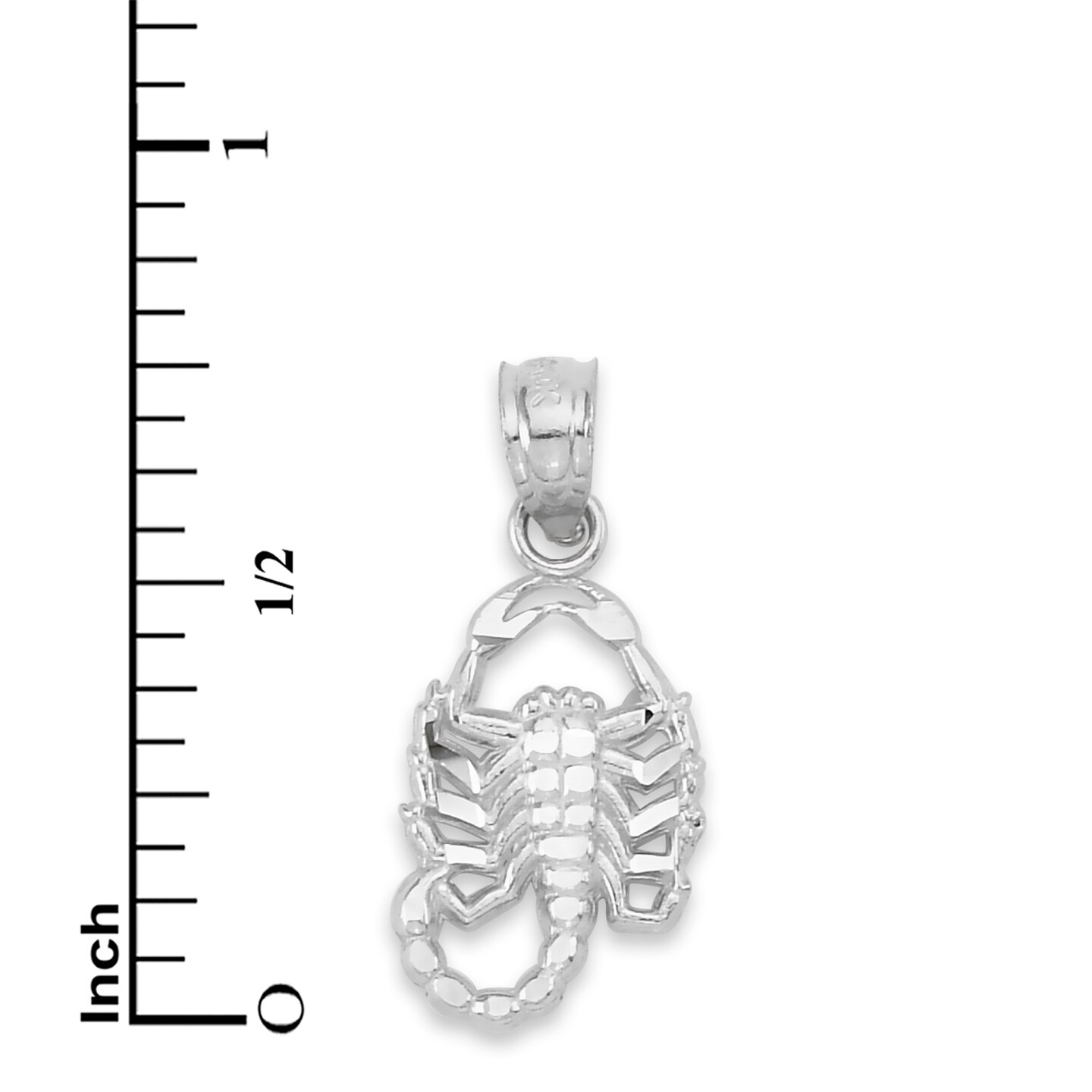 925 Sterling Silver store scorpion necklace