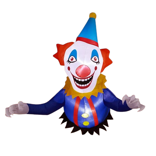 3.3FT Halloween Inflatable Hanging Clown Outdoor Decoration Blow up Garden Decor