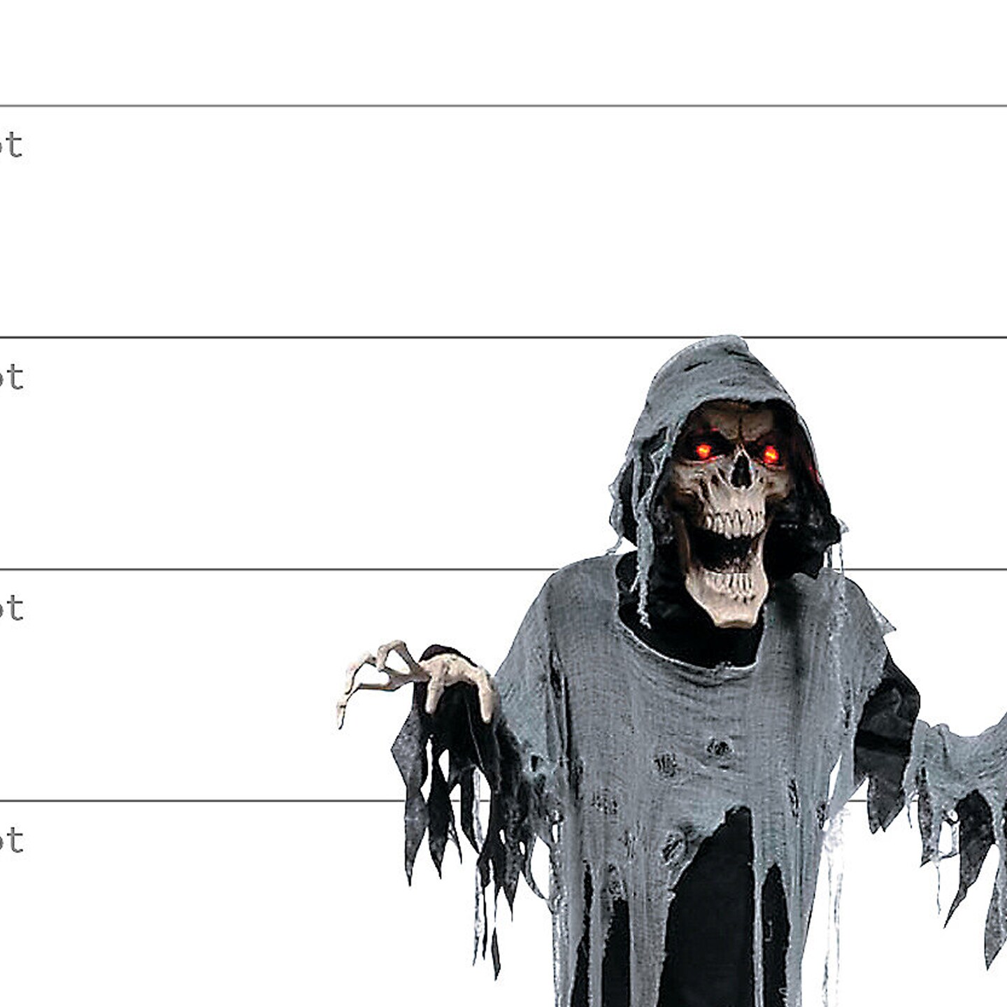 Animated Hanging Reaper