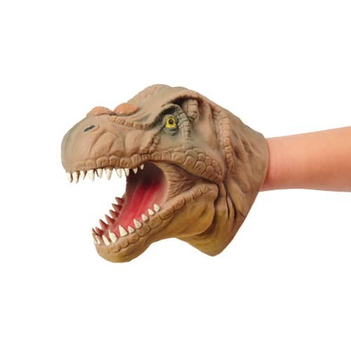 Stretchy Dino Hand Puppets/6-Pc Include 6 Units