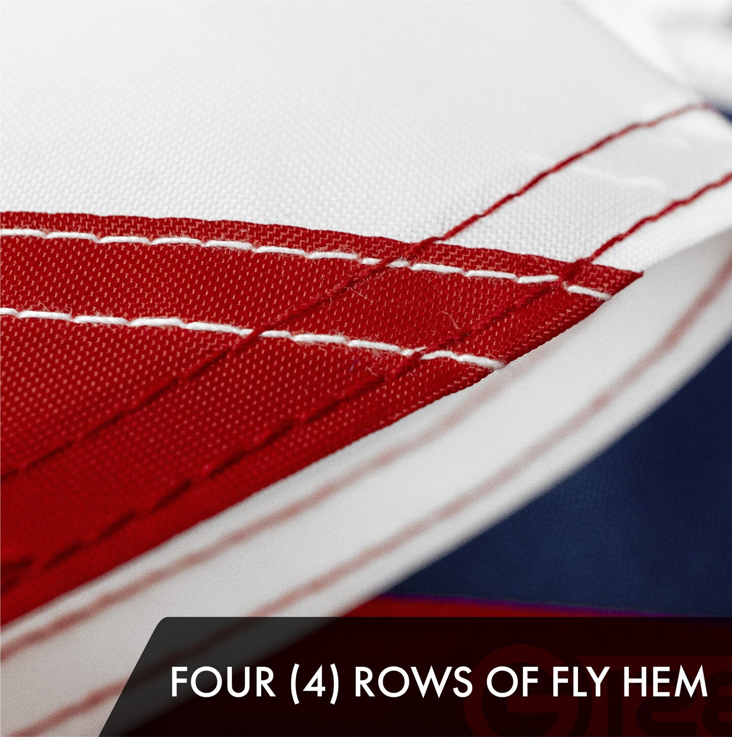 G128 Combo Pack: American USA Flag 2.5x4 Ft &#x26; Ohio OH State Flag 2.5x4 Ft | Both ToughWeave Series Embroidered Polyester, Embroidered Design, Indoor/Outdoor, Brass Grommets