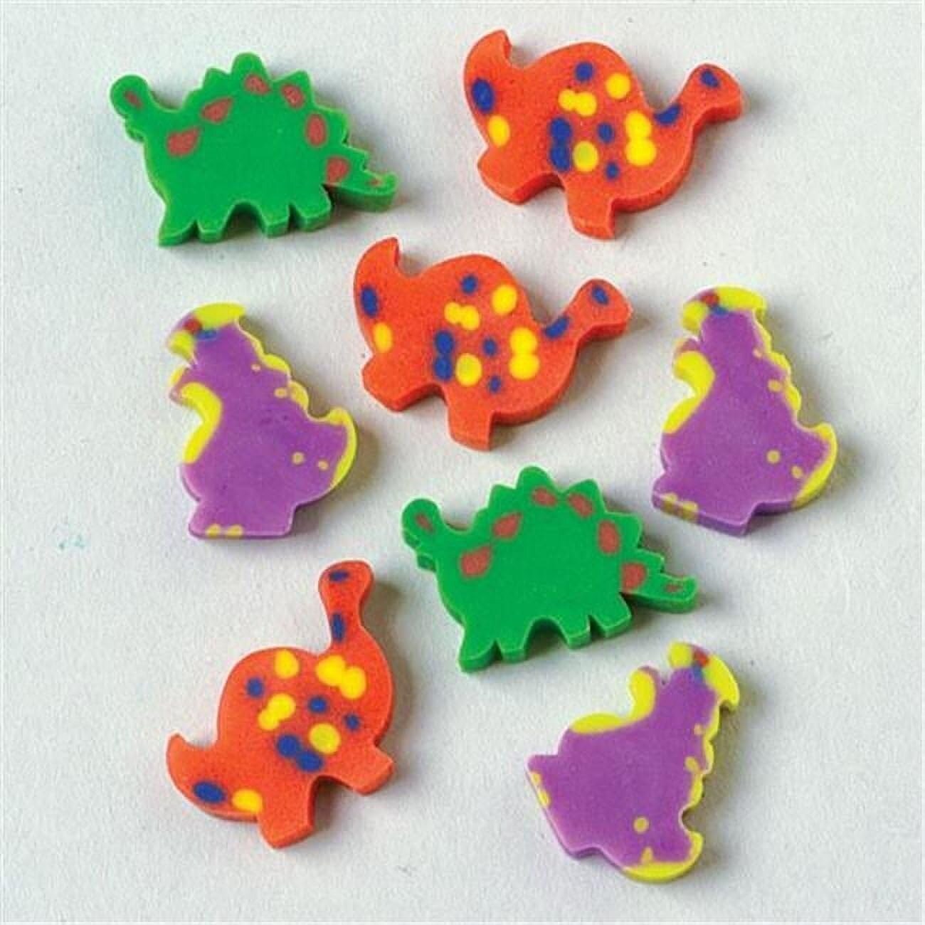 Mini Dino Erasers Include 144 Units