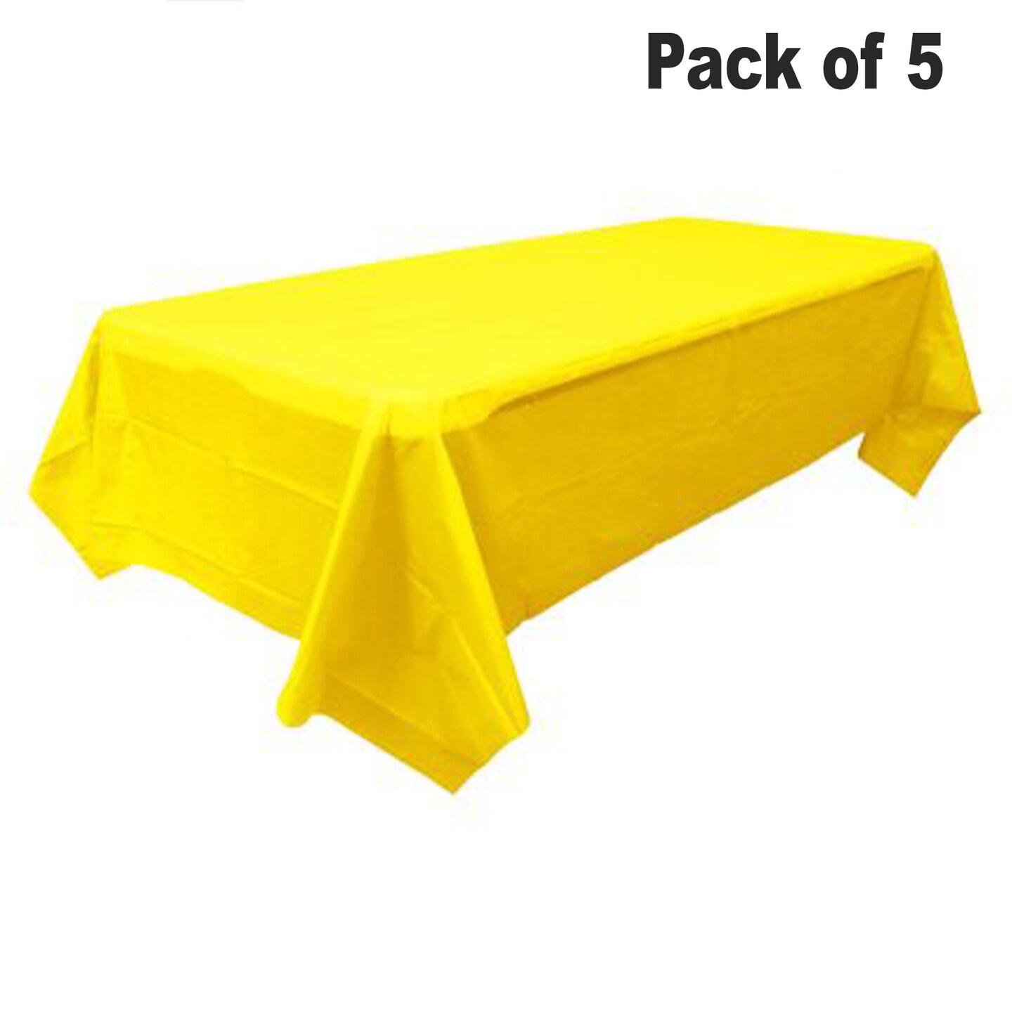 Solid Color Table Cover 54 x 108 Inch
