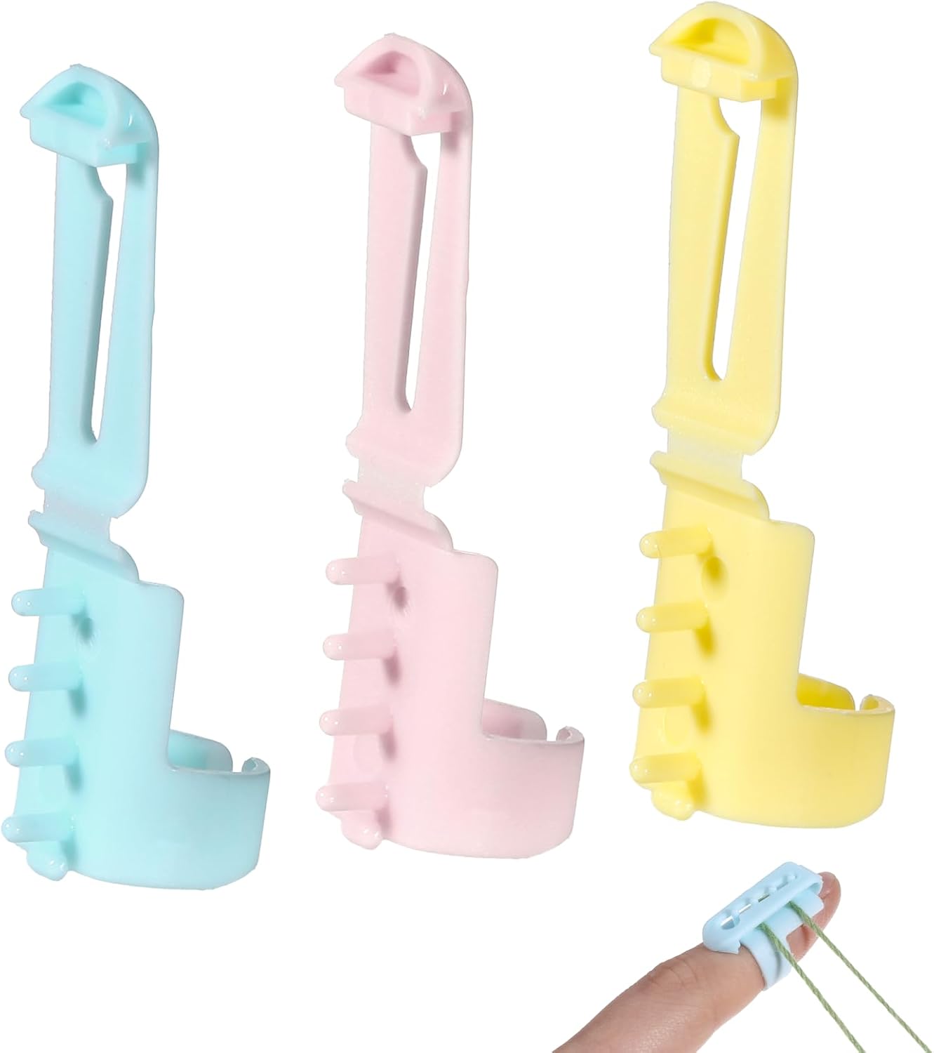 3PCS Yarn Guide Ring for Crocheting