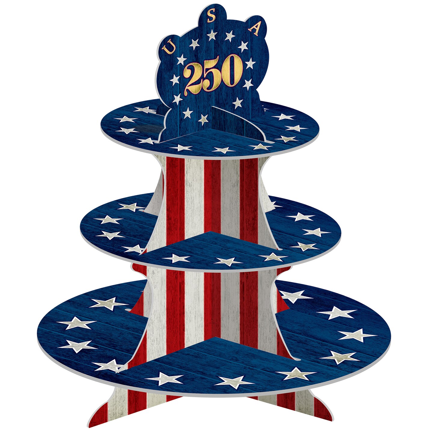 Beistle - 16" - Multicolor - Cupcake Stand for Special Celebrations - 12 Pieces