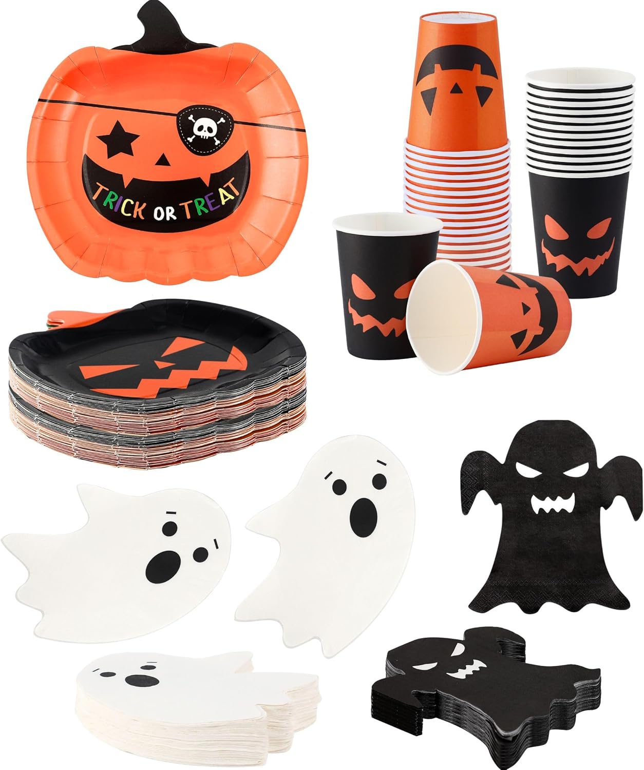 Halloween Plates and Napkins Party Supplies