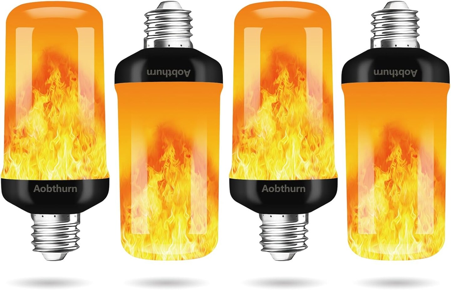 4 Modes LED Flame Effect Light Bulb