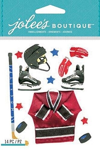 Jolee&#x27;s Boutique Ice Hockey Dimensional Stickers
