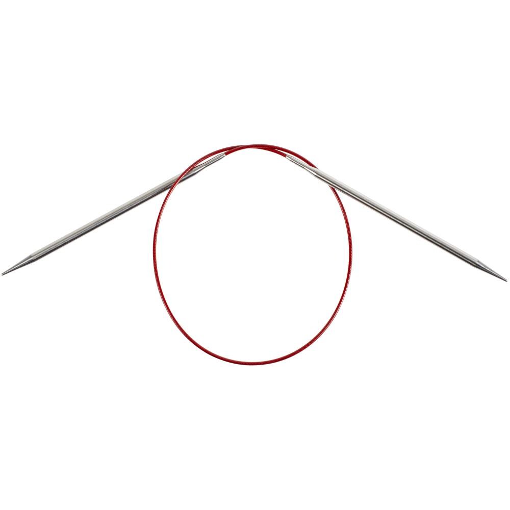 ChiaoGoo Red Lace 24" Stainless Circular Knitting Needles - Sizes US 0 to 19