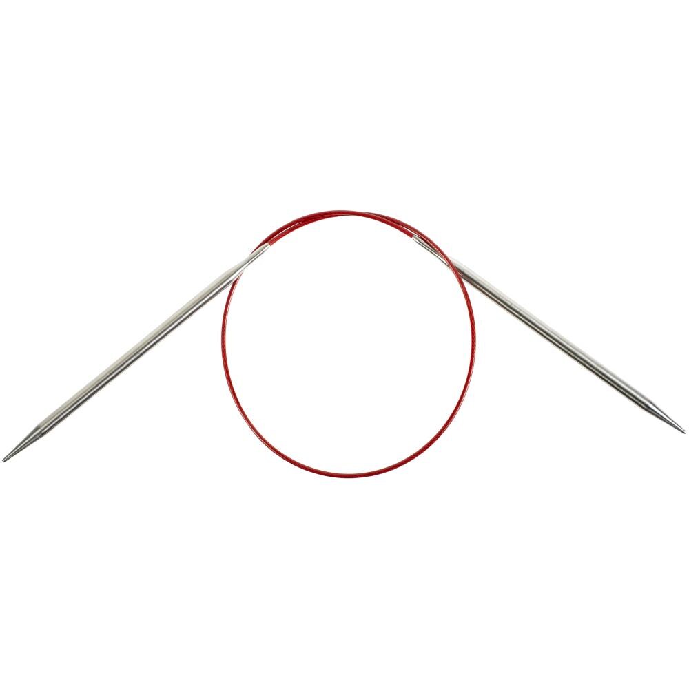 ChiaoGoo Red Lace 24&#x22; Stainless Circular Knitting Needles - Sizes US 0 to 19