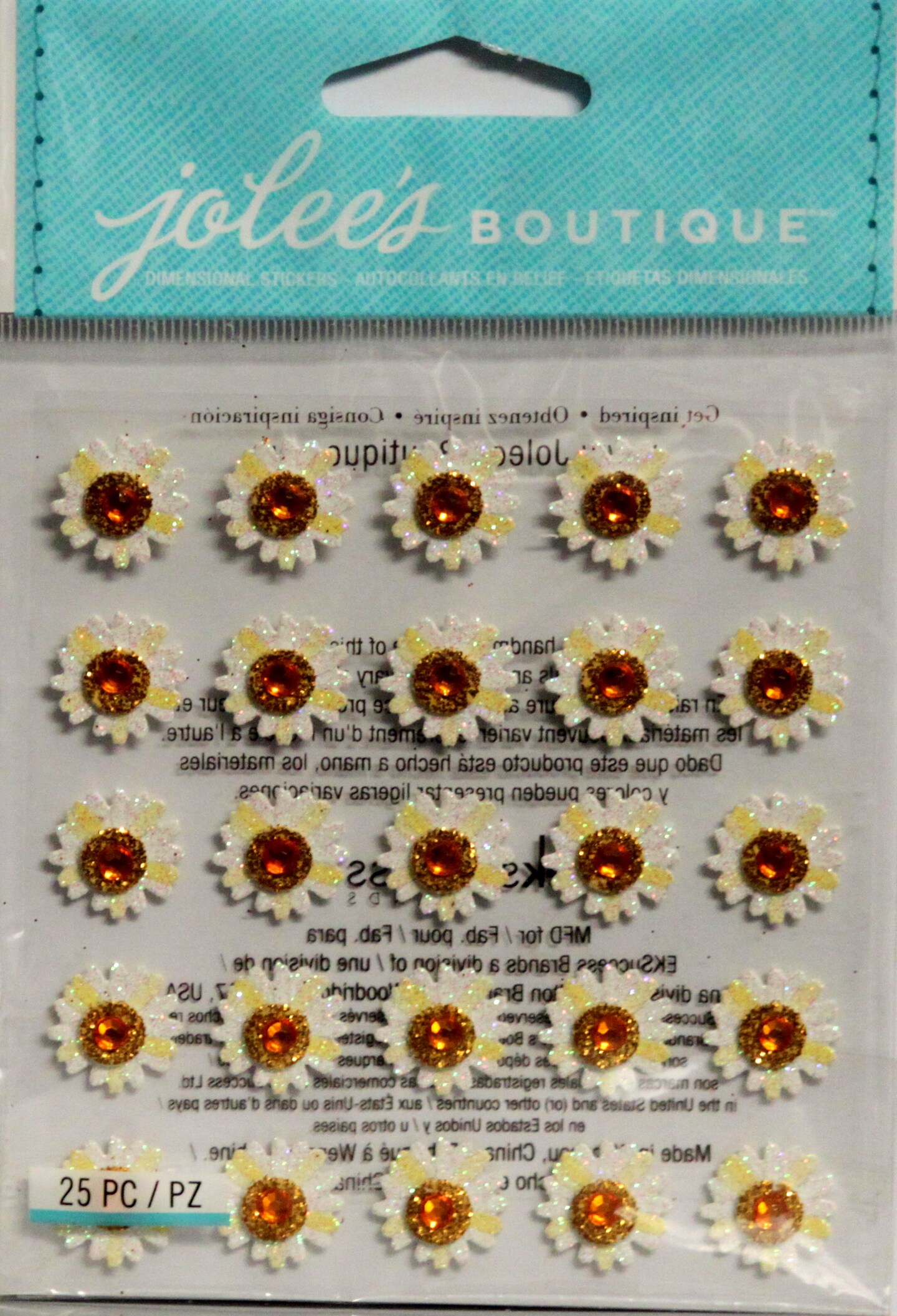 Jolee&#x27;s Boutique Daisies Repeats Dimensional Stickers