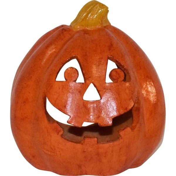 8.5 Inch Dia Halloween Tabletop Jack-O-Lantern