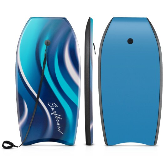 Lightweight Body Board Boogie Board with EPS Core XPE Deck HDPE Bottom