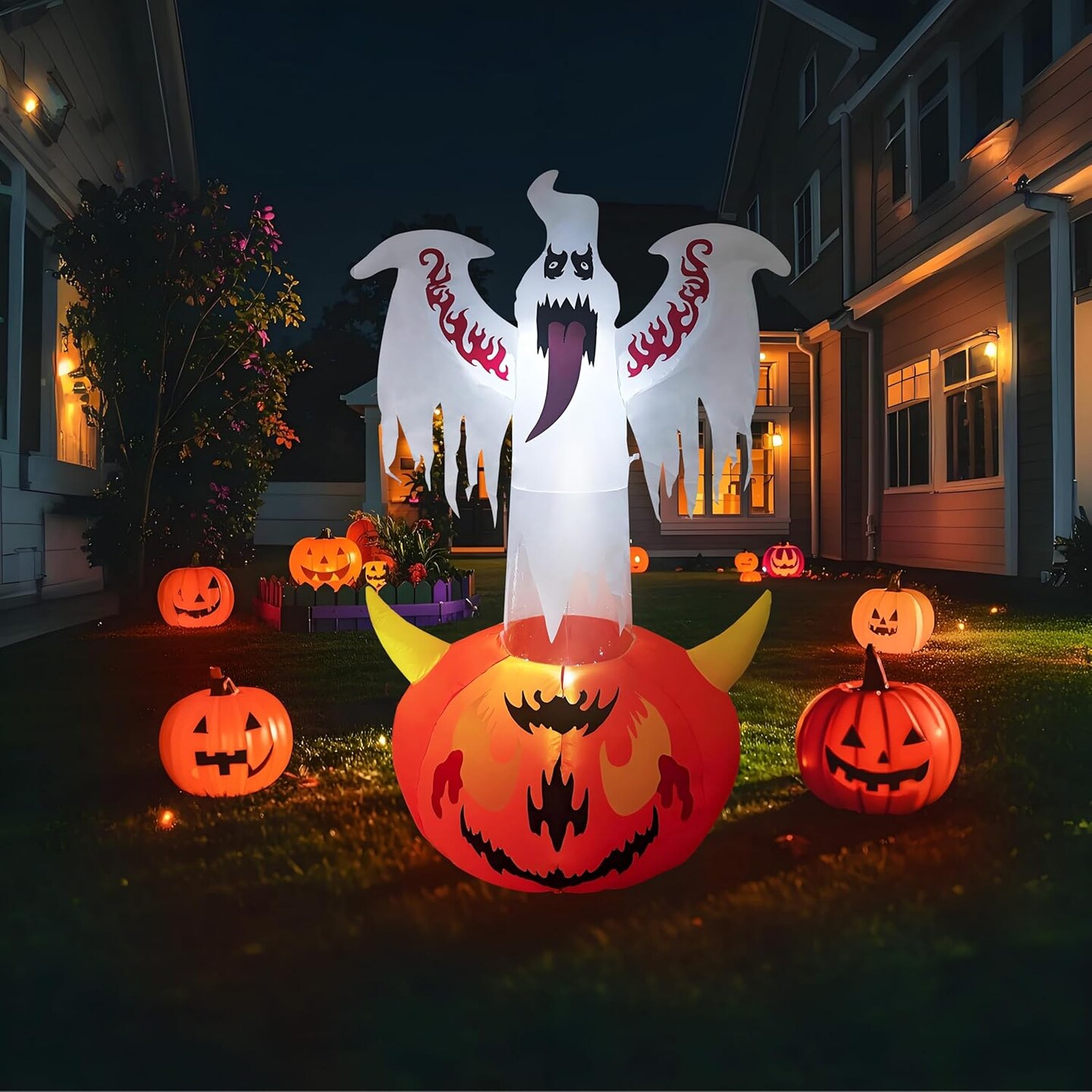 Halloween Inflatables Ghost Outdoor Decorations