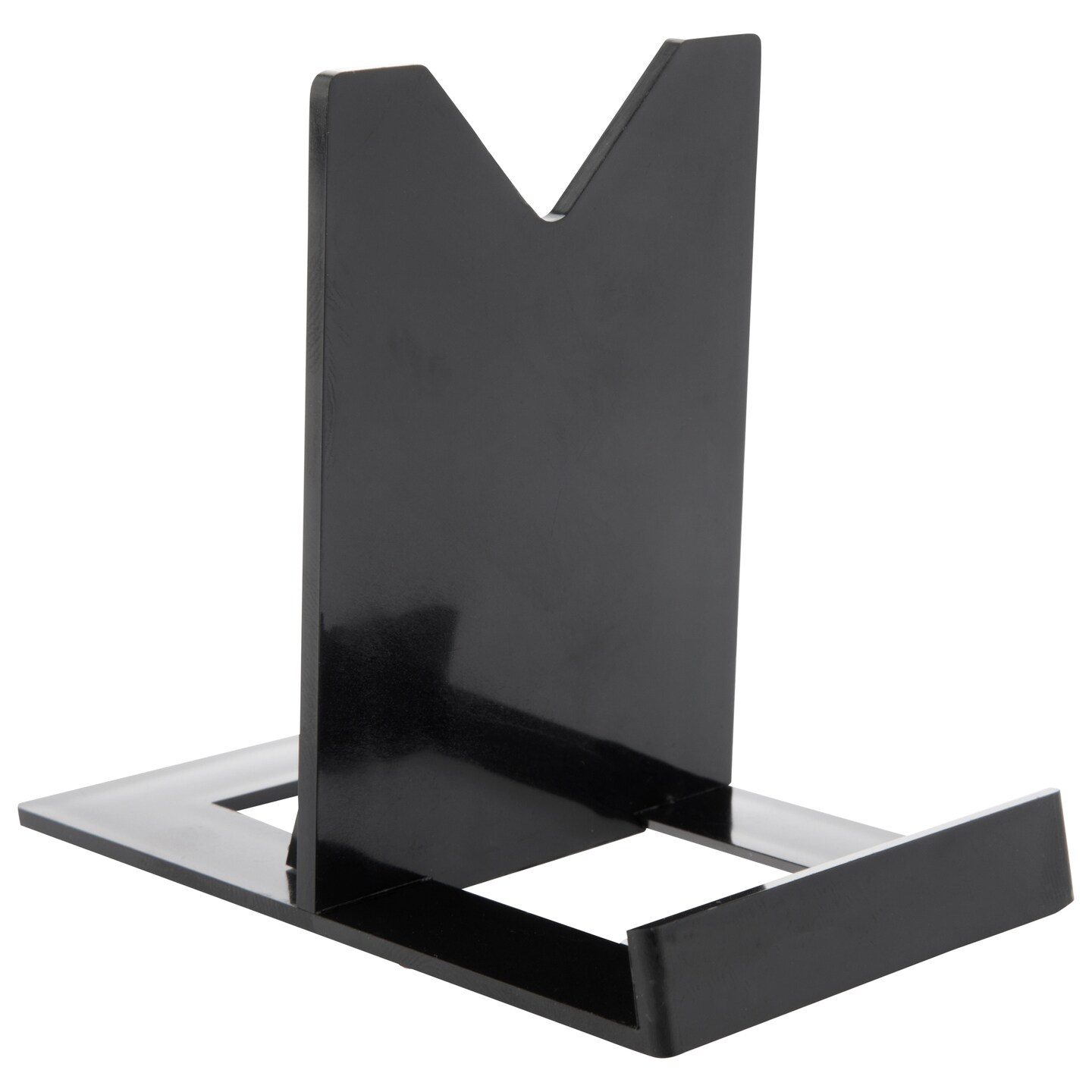 Plymor Black Acrylic SlidingBack Adjustable Display Easel, 3.125" H x