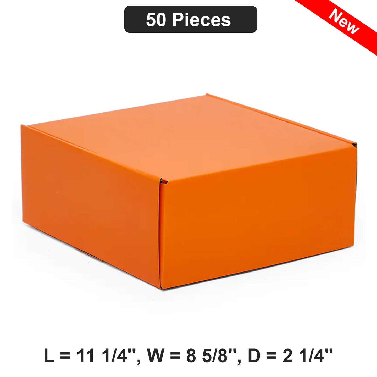 Compact Mailing Boxes Ideal Dimensions 11 1/4&#x22; x 8 5/8&#x22; x 2 1/4&#x22; for Secure Shipping