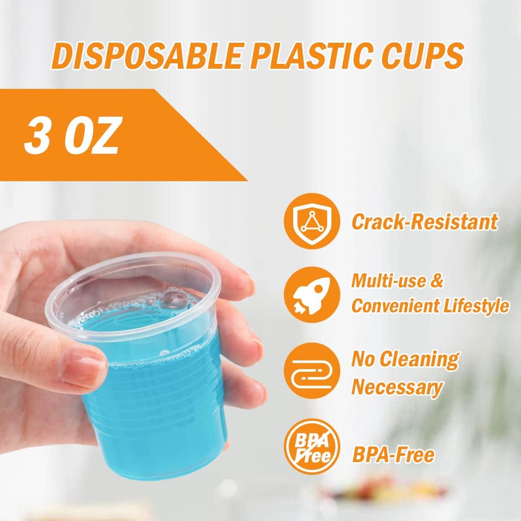 Disposable Bathroom Mouthwash Cups