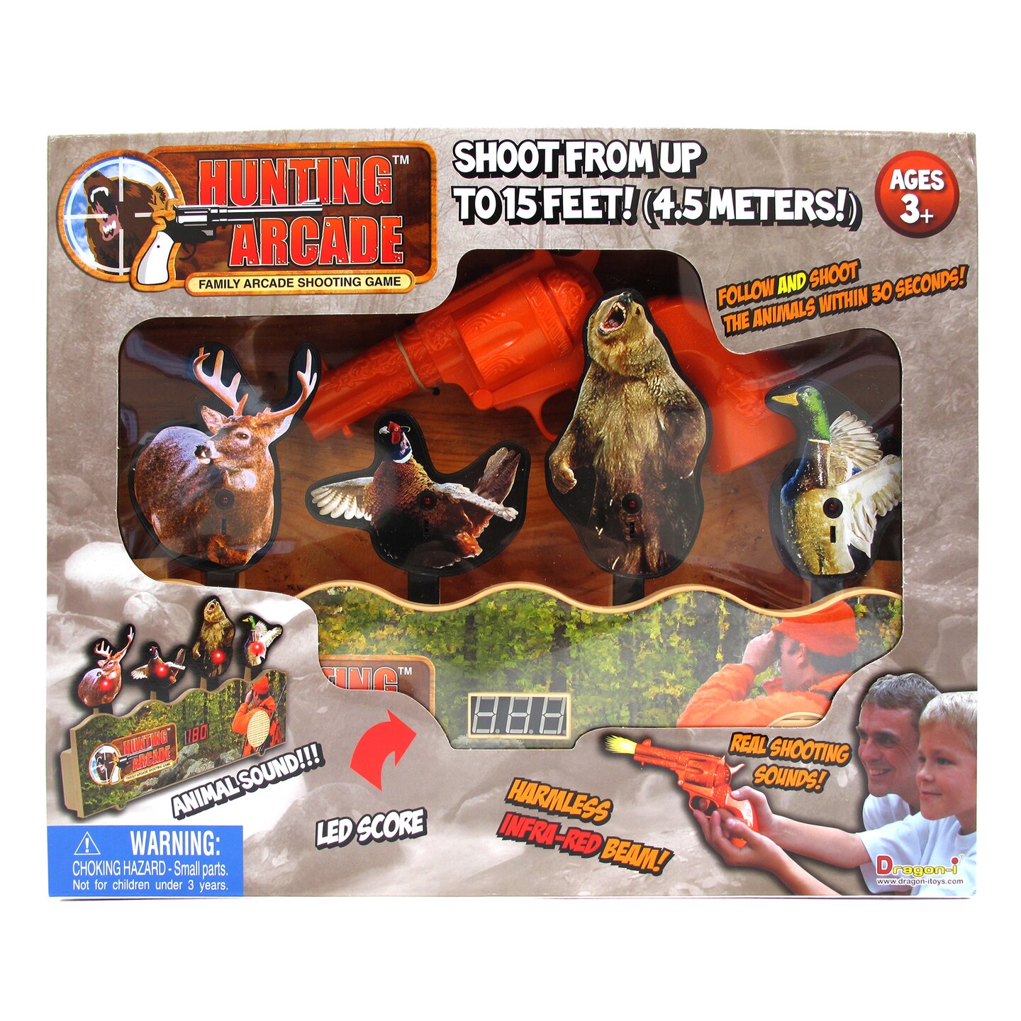 Dragon-i: Hunting Arcade Infra-Red Beam Shooting Game