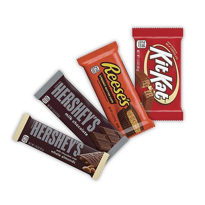 Hershey's Kit Kat and Reese's Assorted Milk Chocolate Candy A Delightful Treat for Every Occasion