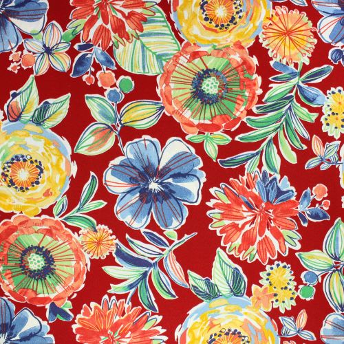 COSTON BERRY - END OF SUMMER SALE - OUTDOOR/INDOOR FABRIC - 1 Yd 65% off ; 2 Yds and More 75% off - Continuous Piece Size Between 2-7yds