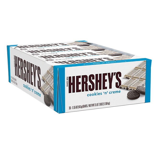 Hershey's Cookies 'n' Creme Candy Bars A Delicious Twist on a Classic!