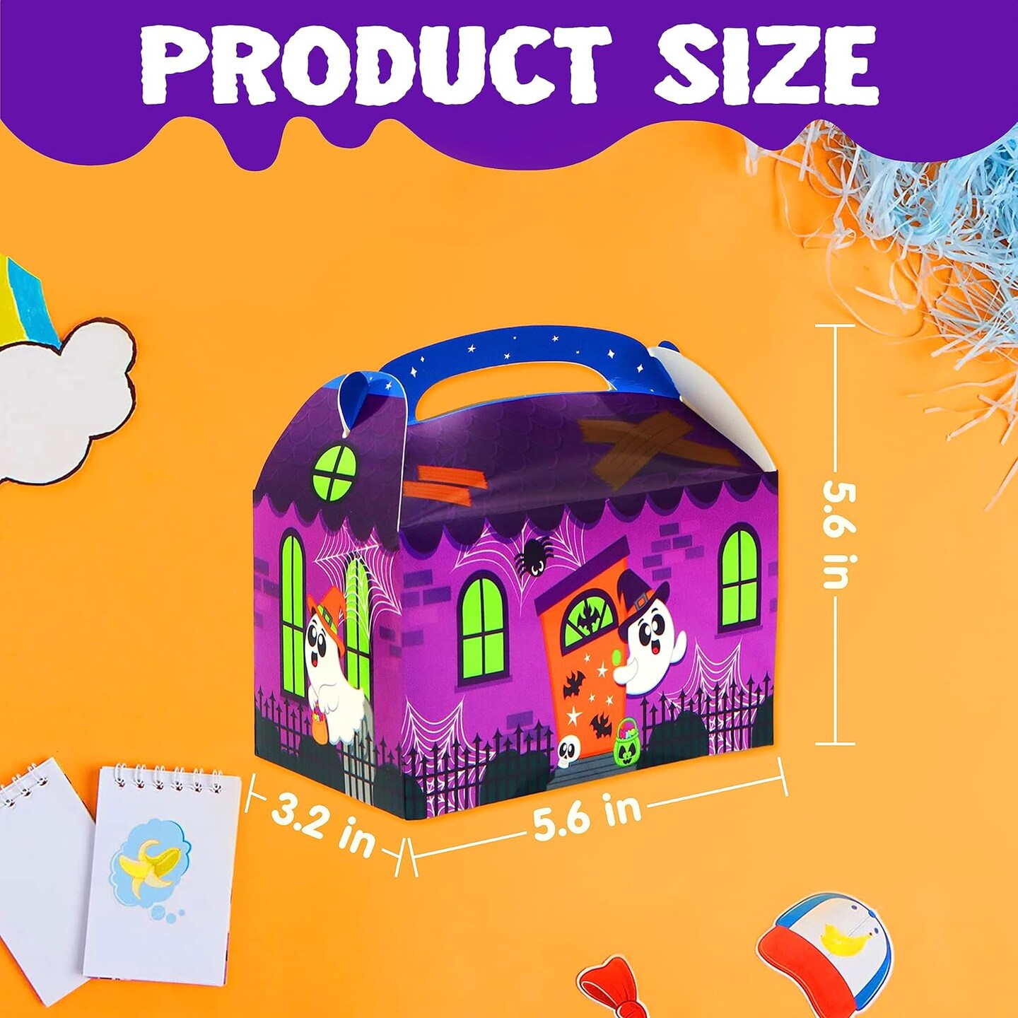 32 Pcs Halloween Trick or Treat Candy Boxes