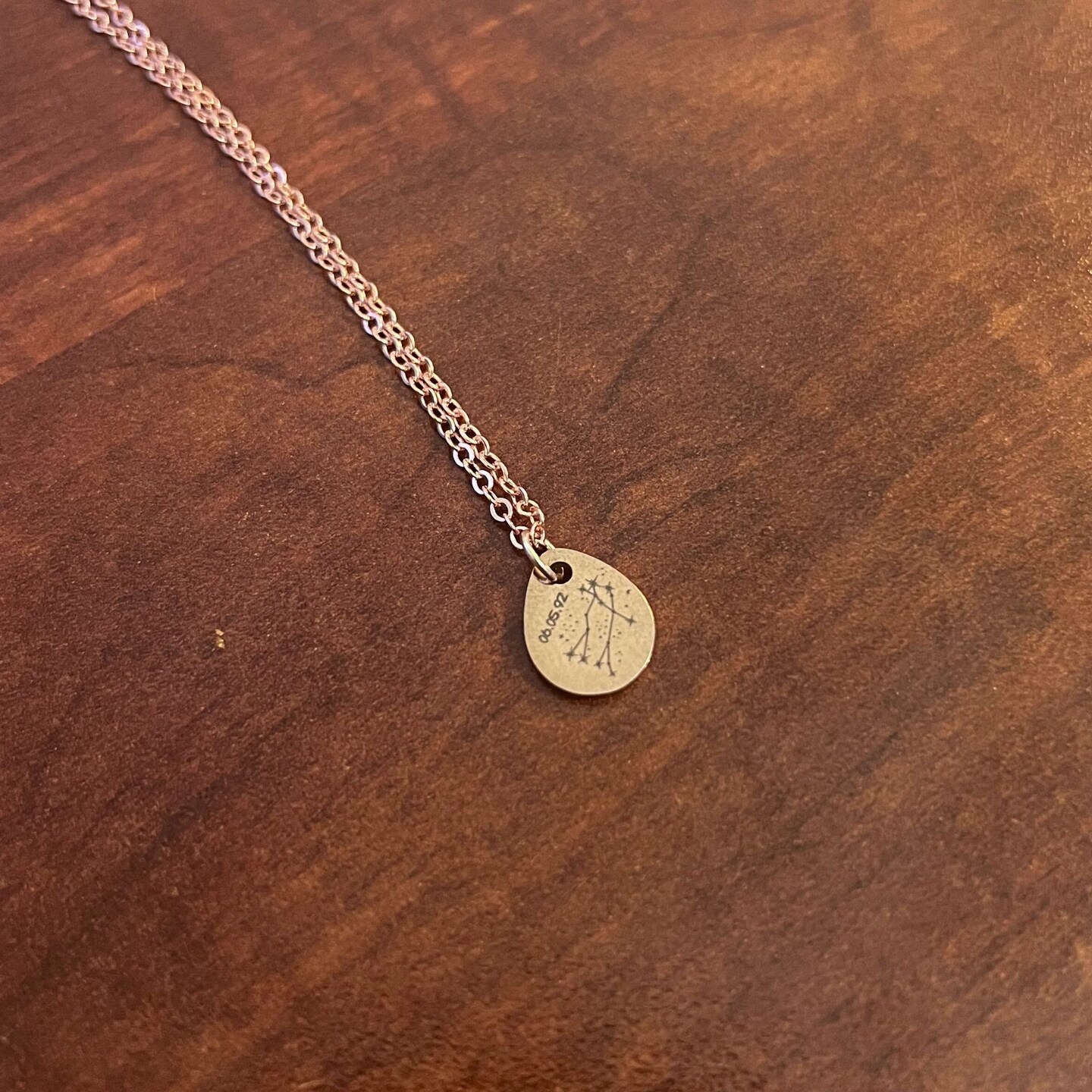 Custom Astrology Necklace Personalized Zodiac Jewelry