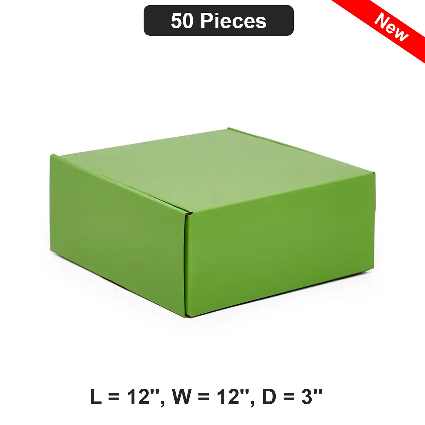 Spacious Mailing Boxes Ideal for Secure Shipping and Storage 12&#x22; x 12&#x22; x 3&#x22;