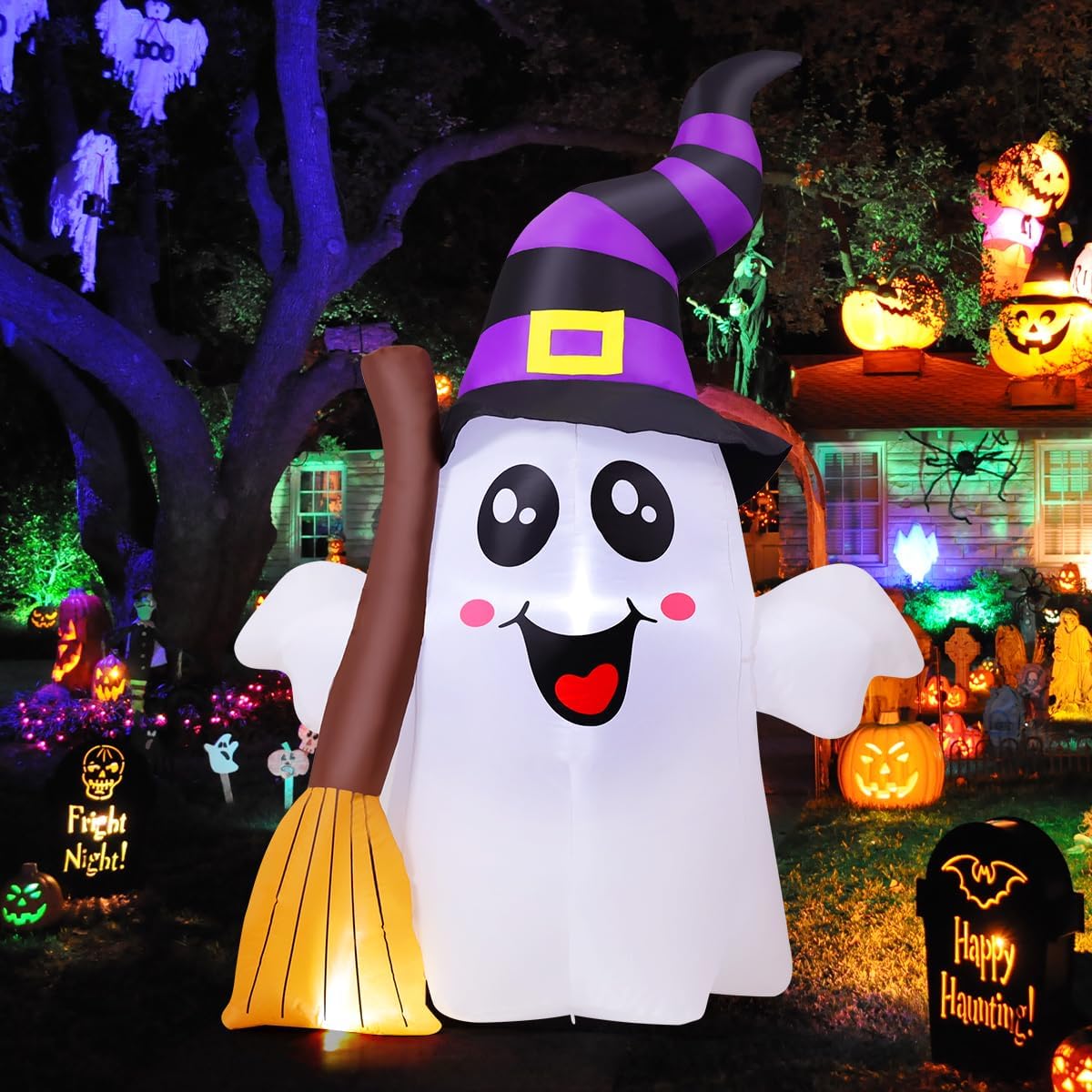 Halloween Inflatables Ghost Outdoor Decorations