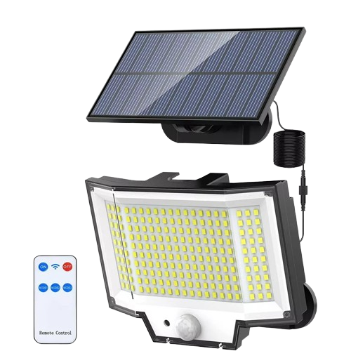 7000W Solar Power Light Outdoor Garden Yard PIR Motion Sensor Security Wall Lamp