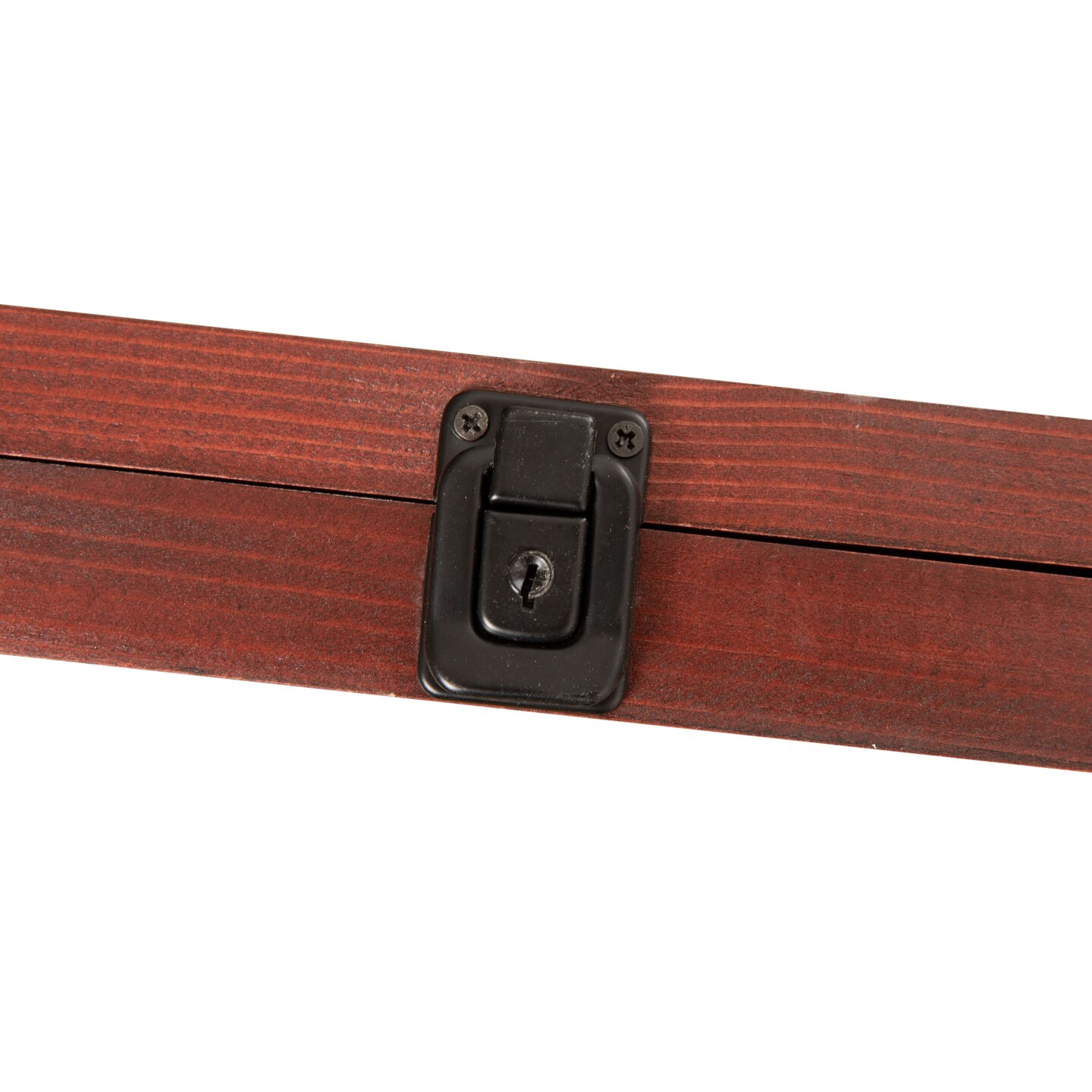 HBCY Creations Jersey Display Case - Solid Wood with UV Treated Acrylic Window - Anti-Theft Lock with 2 Keys - For All Types of Jerseys