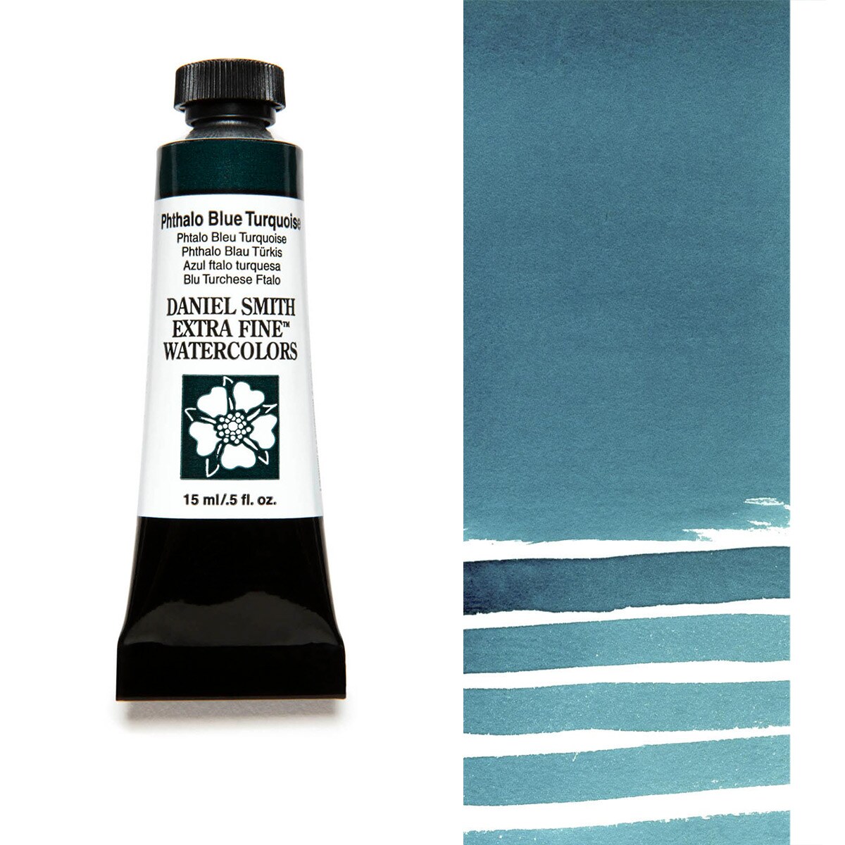 Daniel Smith Extra Fine Watercolors - Phthalo Blue Turquoise, 5 ml Tube