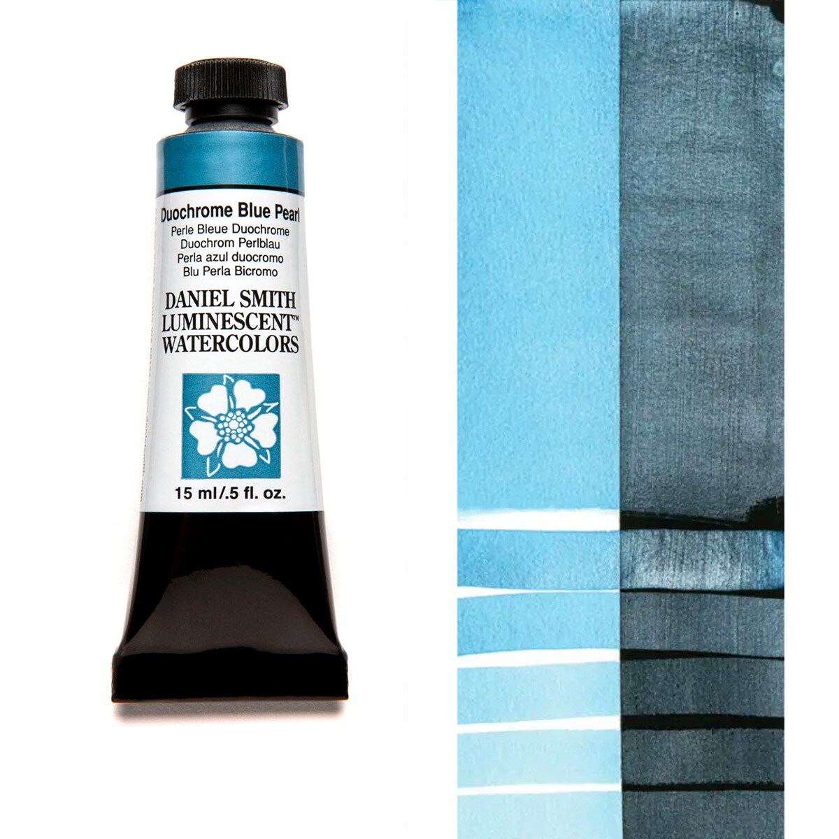 Daniel Smith Extra Fine Watercolors - Duochrome Blue Pearl, 5 ml Tube