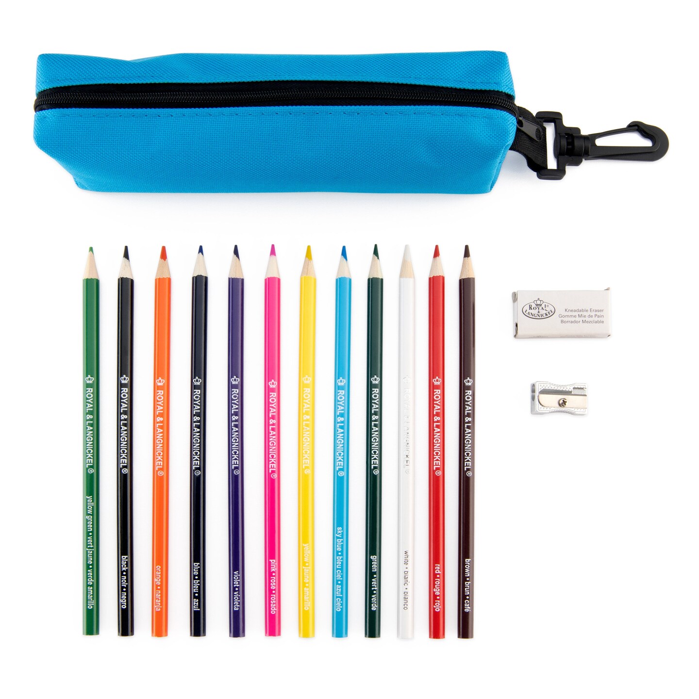 RTN-140 | Drawing Pencils with Case - 12pc