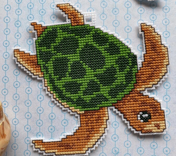 &#x22;Sea Dwellers&#x22; Counted Cross-Stitch Kit